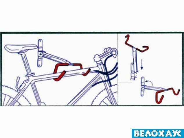 Крепление для велосипеда на стену своими руками чертежи