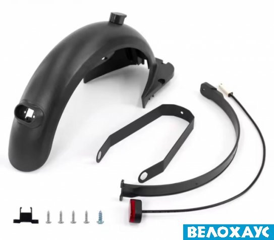 Крило заднє для самокату Ninebot G30, Like.bike Max, Rider + фонарь та кріплення