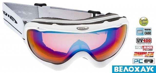 Маска лыжная Goggle H880-3