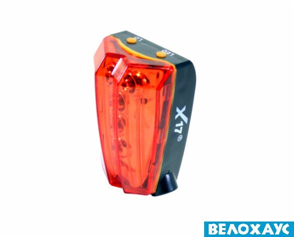 Мигалка X17 Flash Laser 3.1 R 1 Ultra Brihgt LED + 2 Laser LED