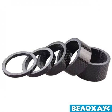 Набір кілець Carbon під винос 1-1/8 (2, 5, 10, 15, 20мм)