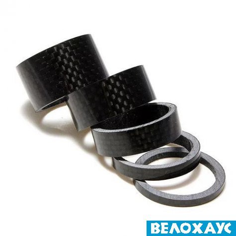 Набір кілець Carbon під винос 1-1/8 (5, 10, 15мм)
