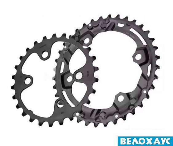 Набір зірок для шатунів Shimano M5100-2, 26-36, BCD64/96