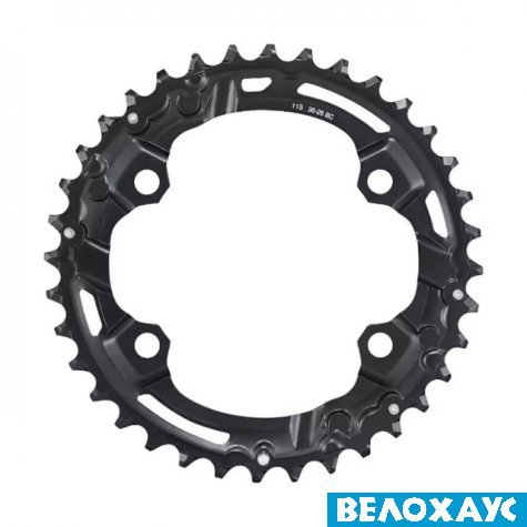 Набір зірок для шатунів Shimano M5100-2, 26-36, BCD64/96