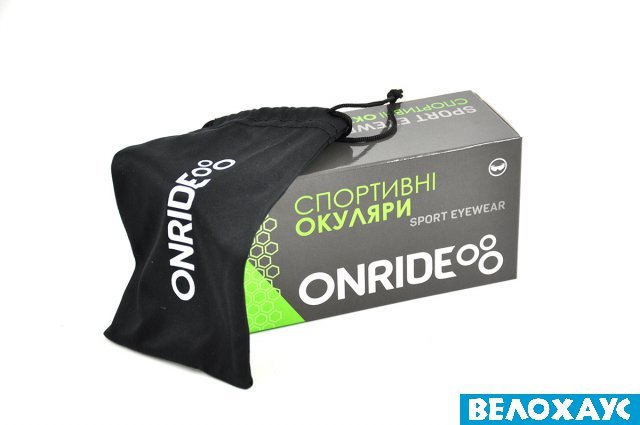 Окуляри ONRIDE Lead 20 чорні з лінзами: Revo, помаранч, прозорі