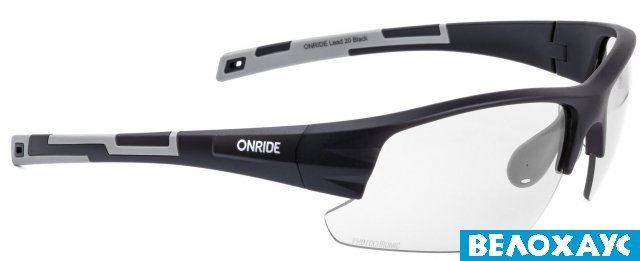 Окуляри ONRIDE Lead 30 матово чорні з лінзами Photochromic clear to grey (84-25%)