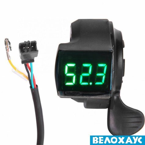 Ручка газа курок з дісплеєм, 12-72v