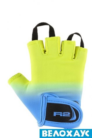 Рукавички дитячі R2 VOSKA, жовто-блакитний