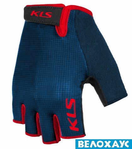 Рукавички короткий палець KLS Factor, синій