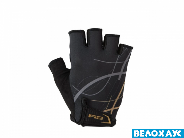 Рукавички R2 EASER, чорно-золотий