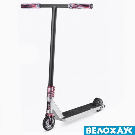 Самокат для трюків HIPE H5, Silver/red