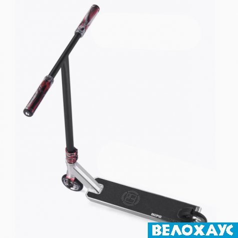 Самокат для трюків HIPE H5, Silver/red