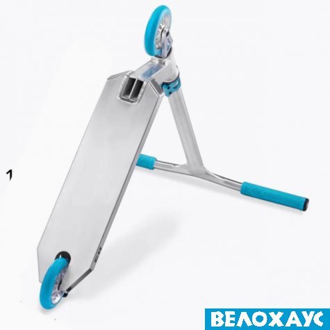 Самокат трюковий Hipe H3, Silver/Blue