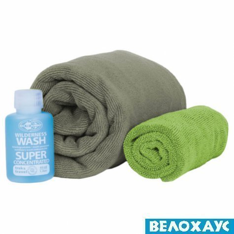 SEA TO SUMMIT Tek Towel Wash Kit Large набор полотенец