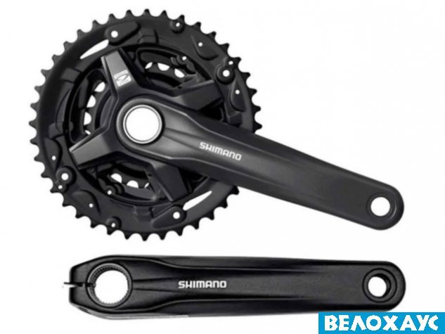 Шатуни Shimano FC-MT210-3, 40X30X22, інтегрована вісь