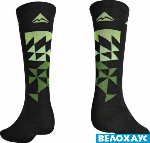 Шкарпетки Merida Socks Long MTB, Black Green
