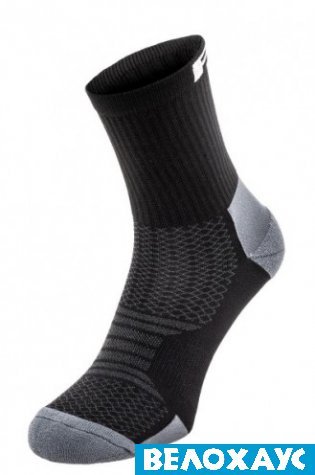 Шкарпетки R2 Sprint, чорно-сірий