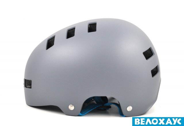 Шлем для BMX Bluegrass Super Bold, gray/cyan