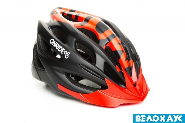 Шлем OnRide Mount, черно-красный