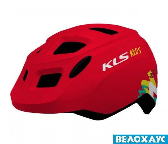 Шолом дитячий KLS Zigzag 022, червоний