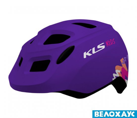 Шолом дитячий KLS ZIGZAG 022, фіолетовий
