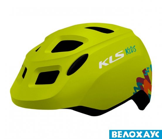Шолом дитячий KLS Zigzag 022, лайм