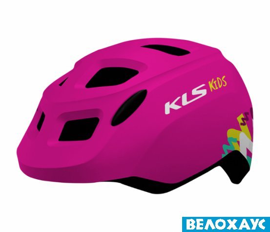Шолом дитячий KLS ZIGZAG 022, рожевий