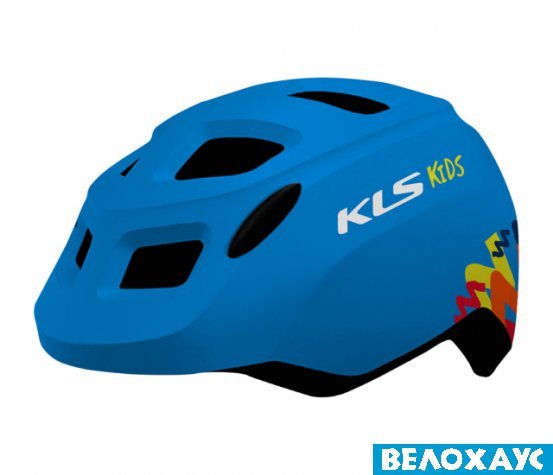 Шолом дитячий KLS ZIGZAG 022, синій