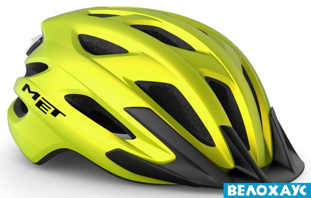 Шолом Met Crossover, lime yellow