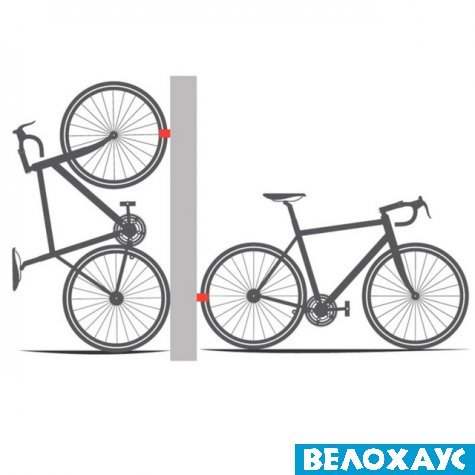 Скоба для крепления велосипеда к стене