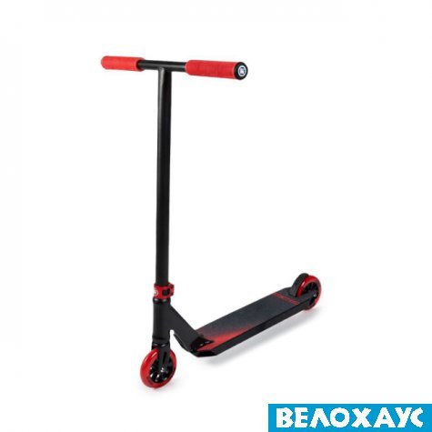 Трюковий самокат HIPE H12, black/red