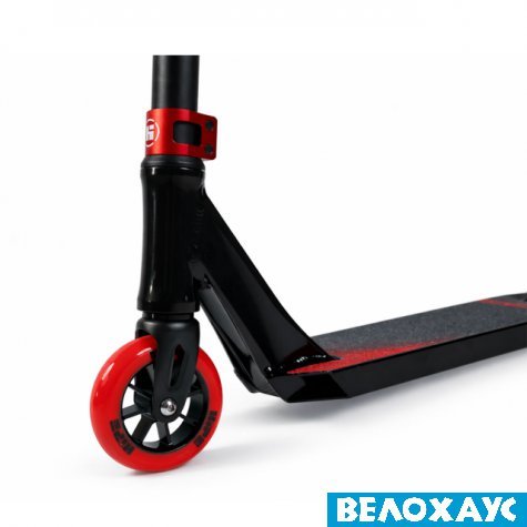 Трюковий самокат HIPE H12, black/red
