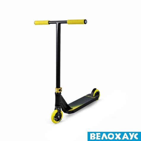 Трюковий самокат HIPE H12, black/yellow