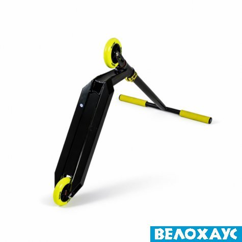 Трюковий самокат HIPE H12, black/yellow