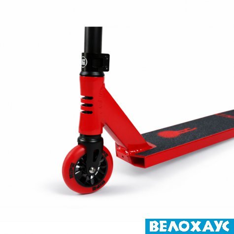 Трюковий самокат HIPE H2, black/red