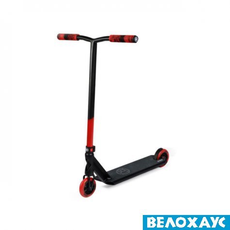 Трюковий самокат HIPE H3, black/red