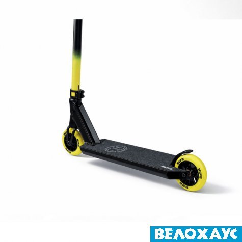 Трюковий самокат HIPE H3, black/yellow