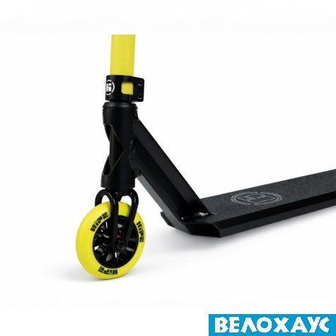Трюковий самокат HIPE H3, black/yellow