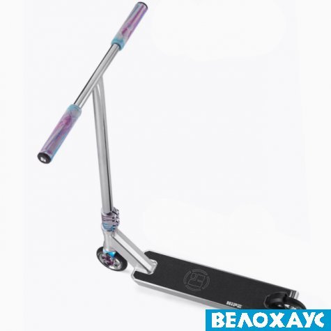 Трюковий самокат HIPE H5, Silver/Blue
