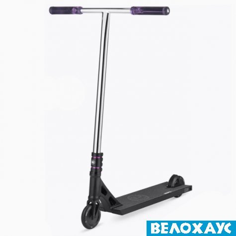 Трюковий самокат HIPE H6, Black/Purple