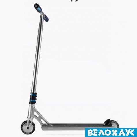 Трюковий самокат HIPE H6, Silver/Blue