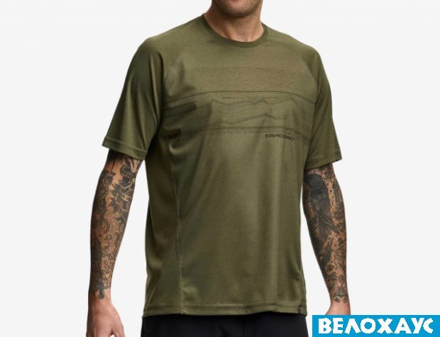 Велофутболка RaceFace TRIGGER SS JERSEY-OLIVE