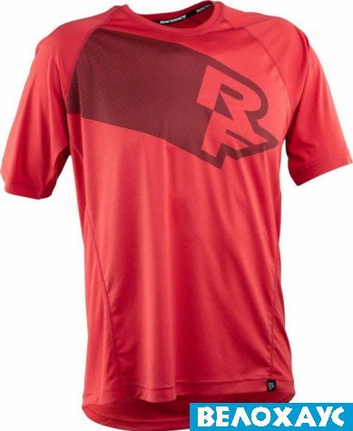 Велофутболка RaceFace TRIGGER SS JERSEY-ROUGE
