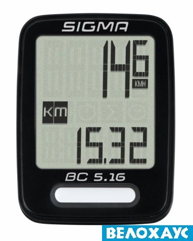Велокомпютер Sigma Sport BC 5.16