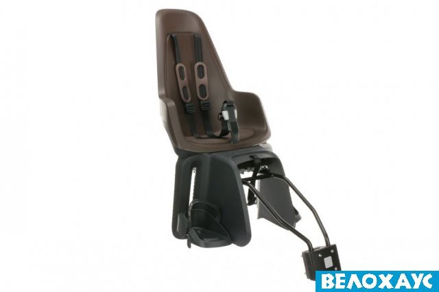 Велокрісло на раму або багажник Bobike Maxi ONE, Coffee brown
