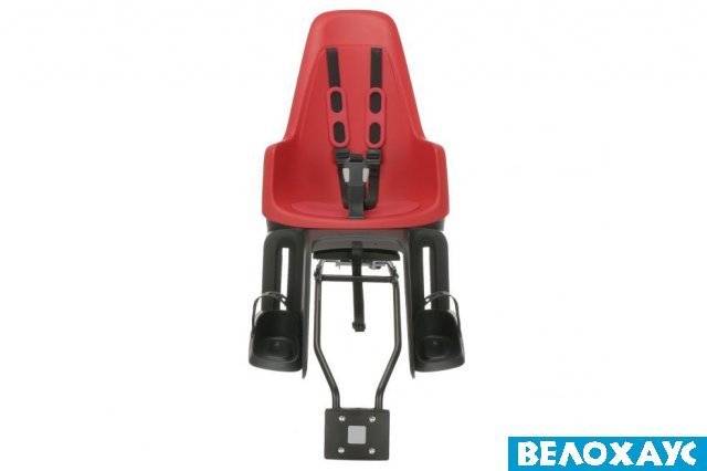 Велокрісло на раму або багажник Bobike Maxi ONE, Strawberry red
