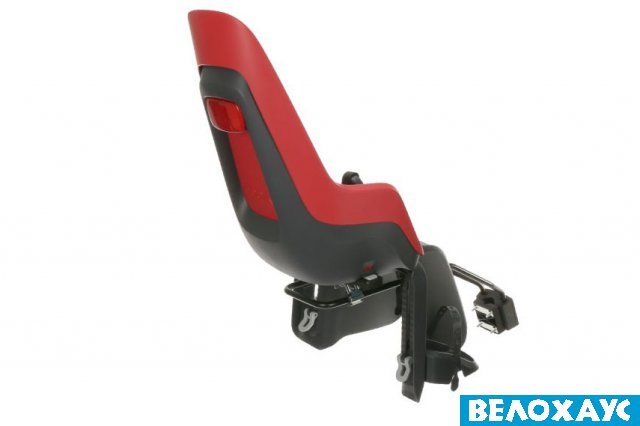 Велокрісло на раму або багажник Bobike Maxi ONE, Strawberry red