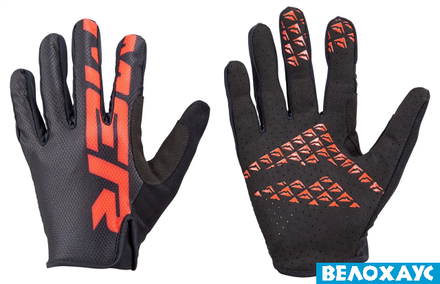 Велорукавиці Merida Glove Trail, чорно-червоний