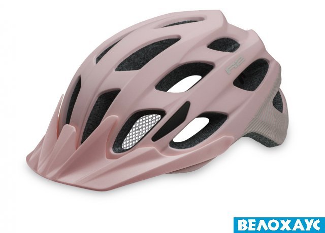 Велошолом R2 Cliff, пудровий