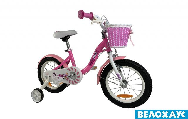 Велосипед 14 RoyalBaby Chipmunk MM Girls, рожевий